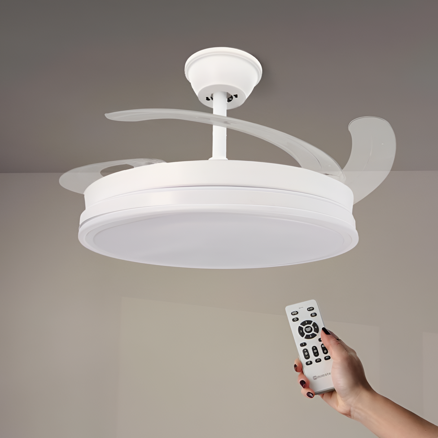 Ventilador de Techo con Luz LED