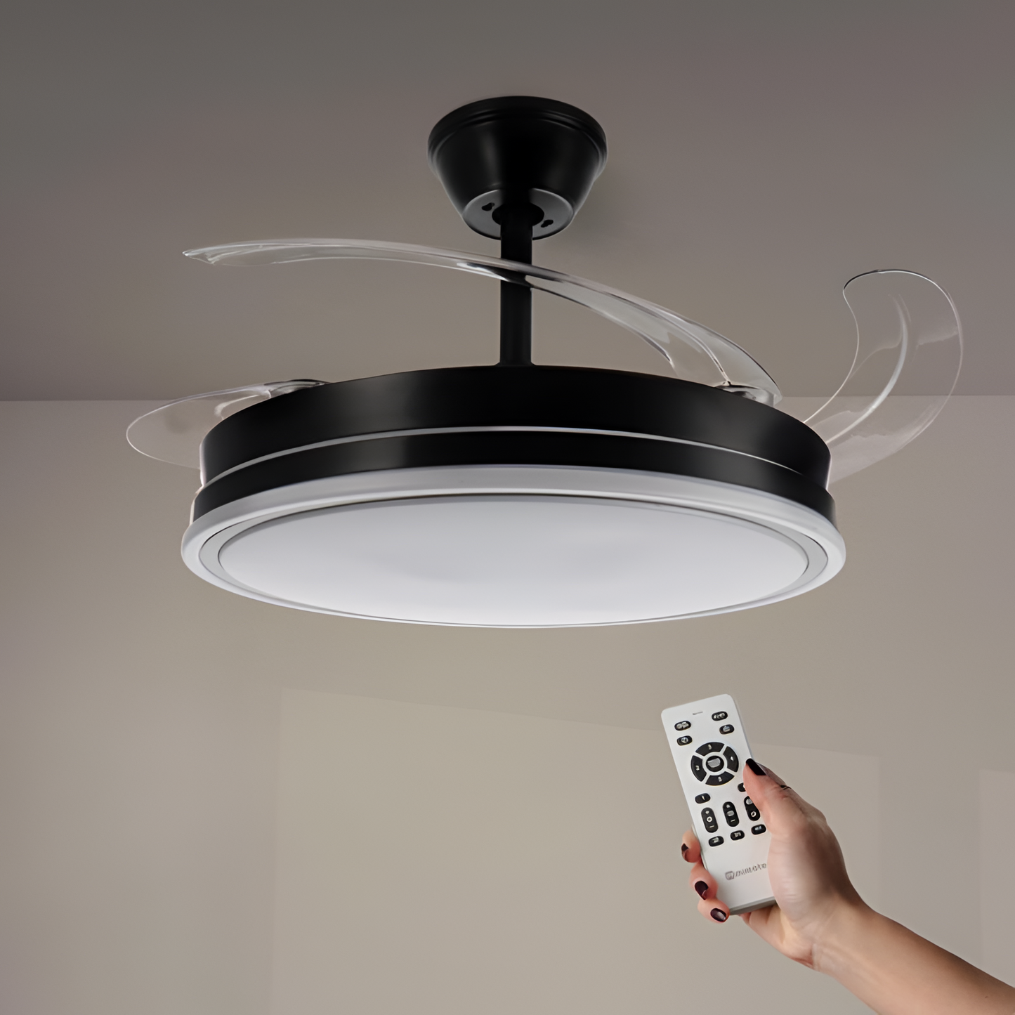 Ventilador de Techo con Luz LED