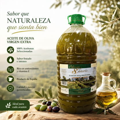 Aceite de Oliva Virgen Extra Sin Filtrar